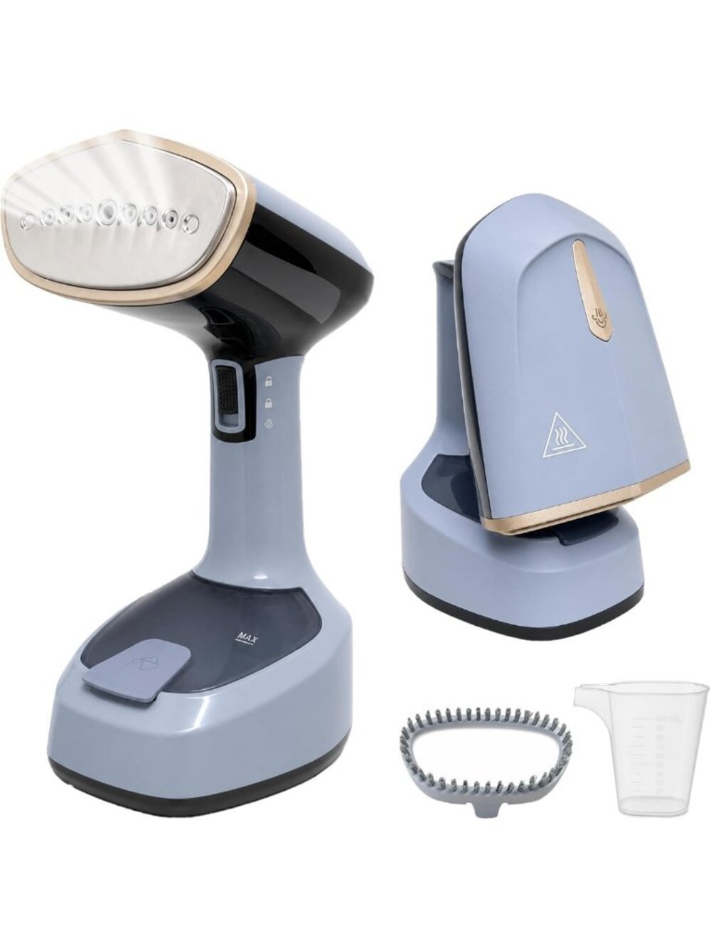 Compact Foldable Travel Clothes Steamer, 1200W Quick Heat, Portable